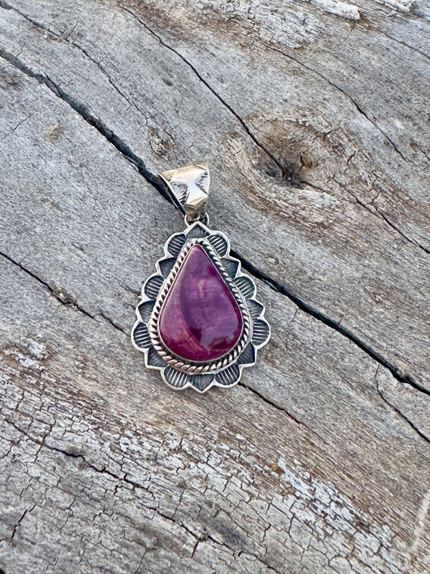 Purple Spiny Pendant