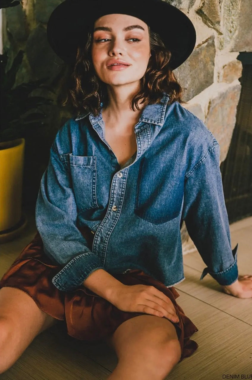 Denim Days Button Down