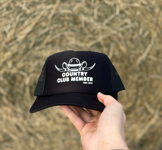 Country Club Member Trucker Hat