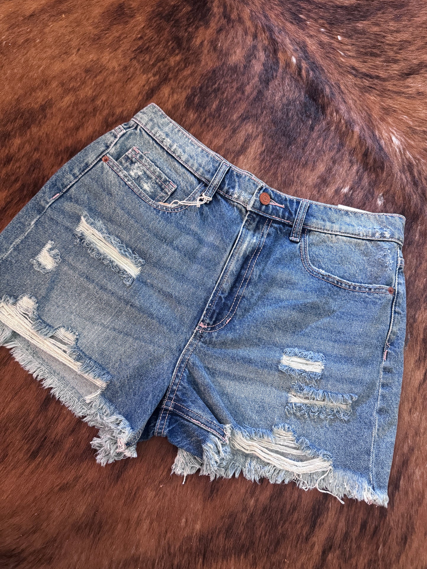 Sneak Peek Denim Shorts