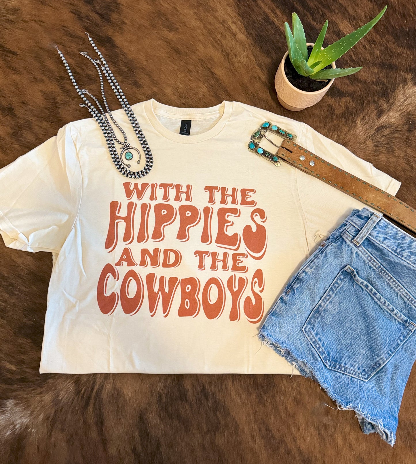 Hippies & Cowboys Tee