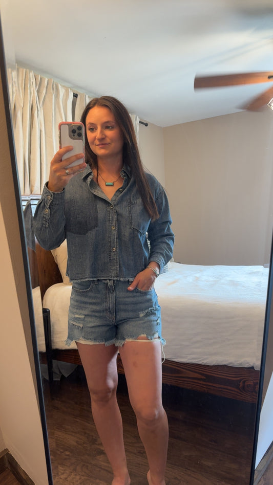 Denim Days Button Down